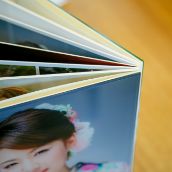 クリアネス　アルバム上部から背表紙　イメージ写真