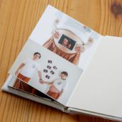 ミニアルバム8P　最終ページイメージ写真　マタニティ