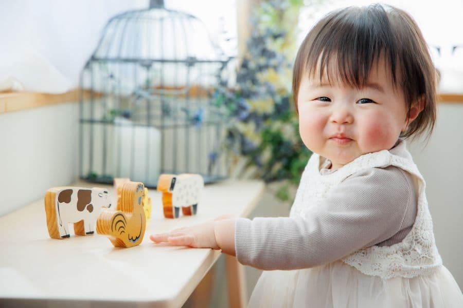 1歳バースデー　女の子