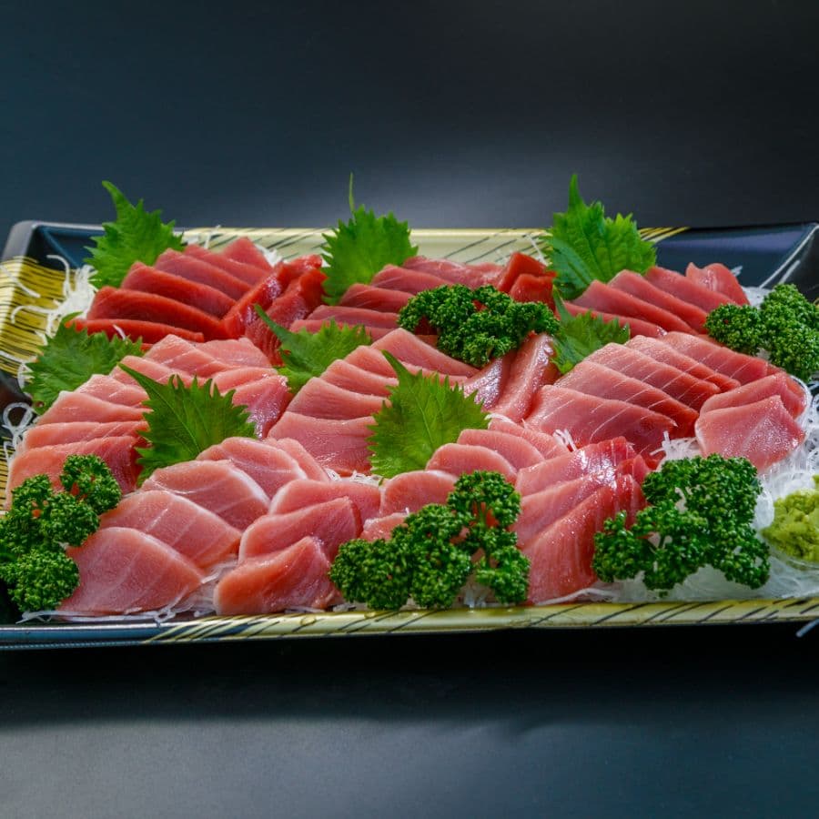 まぐろの刺身 盛り合わせ